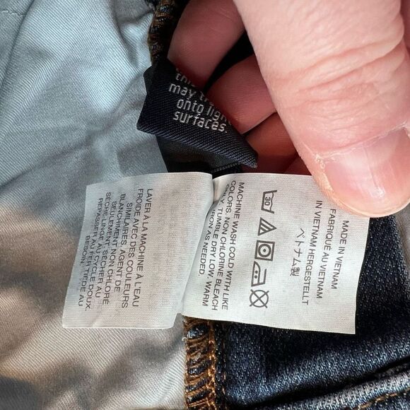 J. Crew Women's Vintage Straight Jeans Distressed Ripped Medium Wash Size 32 - Picture 11 of 12